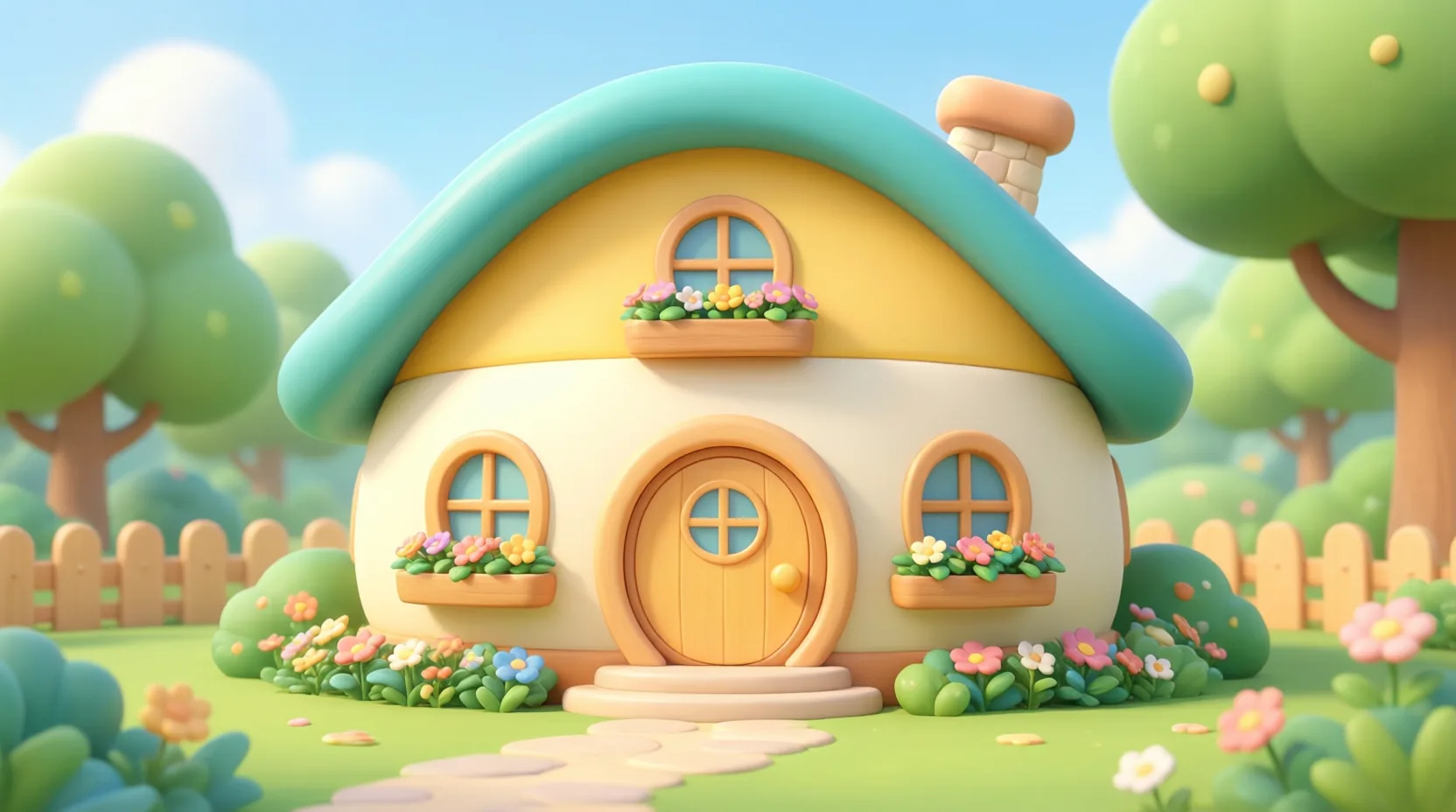 Lumi's cosy house in LumiLand