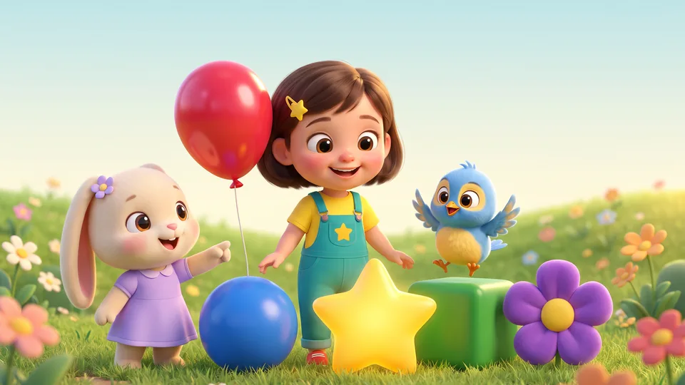 The Color Song sneak peek (coming soon to LumiLand)