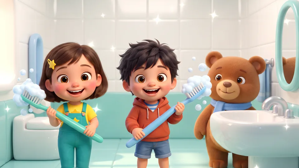 Brush Brush Brush Your Teeth sneak peek (coming soon to LumiLand)