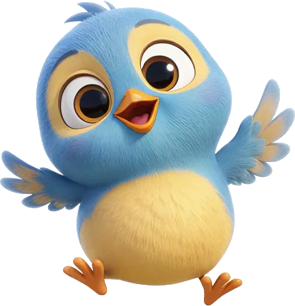 Tuki, The chirpy little flying helper